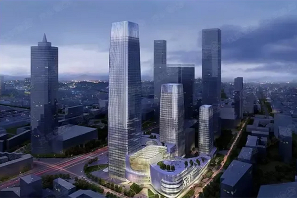 【蘭州鴻運金茂項目】彈簧<a href='http://www.sainaide.com' target='_blank'><u>減震器</u></a>  